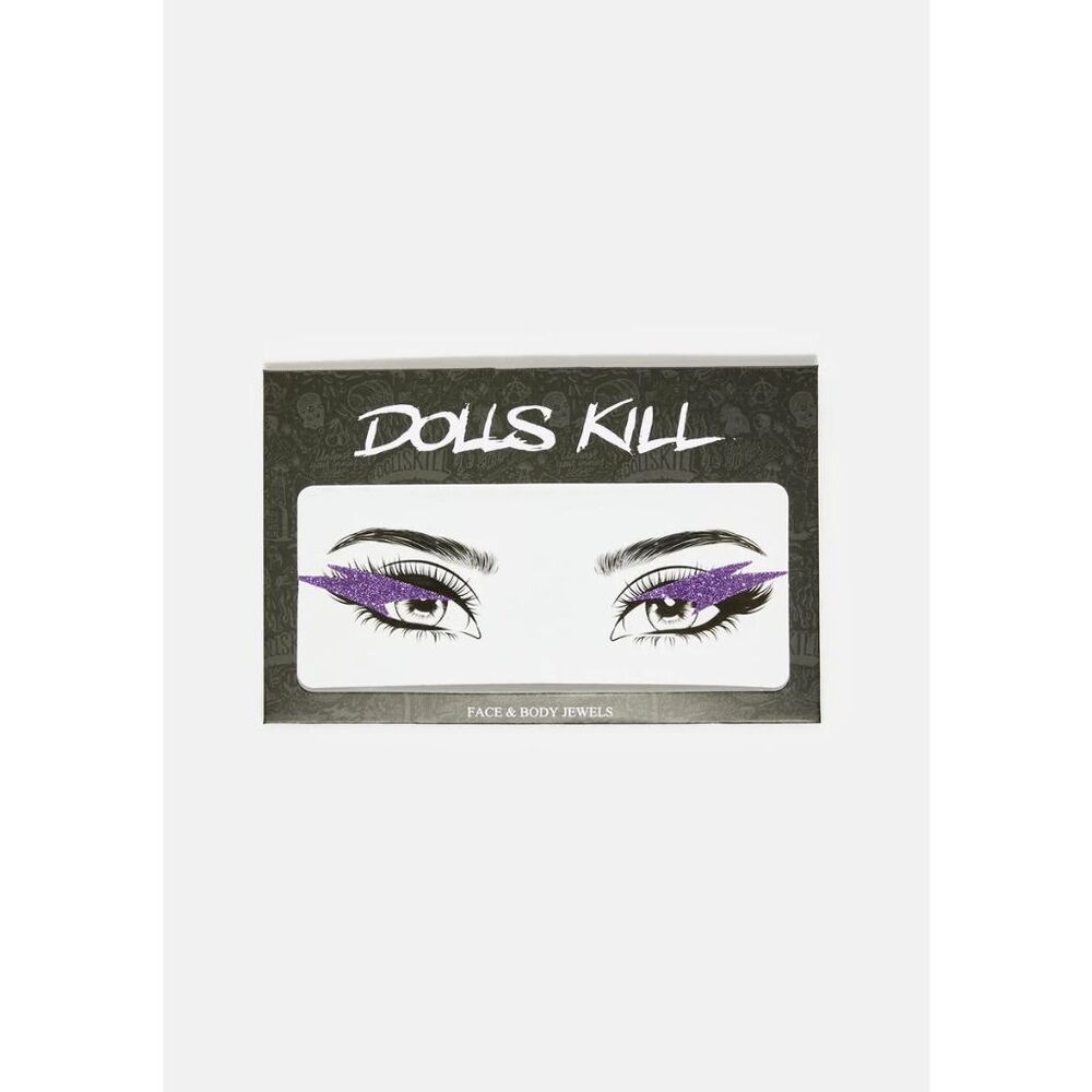 NWT Dolls Kill Glitter Eyeliner Stickers